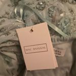 Mac Duggal 9212 Womens Embellished High Neck Cap Sleeve A Line Dress Photo 14