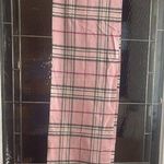 Cashmink V Fraas West Germany Scarf Pink Blk White 52" L 11.5" W Soft RN66349 Photo 0