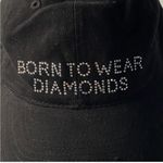 black “Born to Wear Diamonds” hat Photo 2