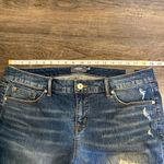 Torrid Feel the Fit High Rise Distressed Long Women’s Plus Jean Shorts 18 NWT Photo 8