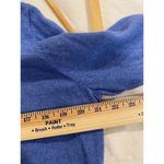 L.L. Bean Women's Turtleneck Sweater XL Petite Blue Cotton Cashmere Blend Photo 6