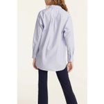 J.Crew  Relaxed Fit 100% Cotton Button Down Collar Shirt Longsleeve 8 Peri Blue Photo 3