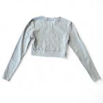 Adidas Originals Essentials Ribbed Long Sleeve Cropped T-Shirt Photo 4