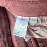 Vervet By Flying Monkey Womens Wine Straight Leg Cuffed Hem Jeans Size 30 Red Photo 6
