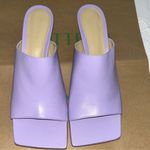 Bottega Veneta Authentic  Purple Leather Slip-on 
Mule(Size 38.5) Photo 10