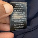 Charles Henry  | Navy Blue Flutter Sleeve Ruffle Hem Shift Dress Sz L Photo 8