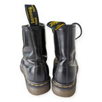 Dr. Martens Doc Martens Black 1460 Size 6 Smooth Leather Lace Up Boots Grunge Punk Photo 4