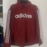 Adidas Dark Pink  Hoodie Sweatshirt S Photo 0