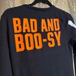 Victoria's Secret PINK VS RARE Skeleton Bad & Boos-y Black Orange Halloween Romper Large Photo 5