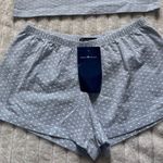 Brandy Melville Blue Heart Shorts Photo 0