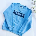 NEW Boutique Gear For Sports Cotton Sweatshirt Alaska Blue Photo 0