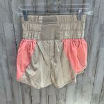 Free People FP By Movement The Way Home Short Colorblock Tahitian Vanilla Small Photo 1