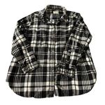 Jachs  Black and White Plaid Button Down Shirt Photo 0