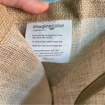 Jute Tan Tote Bag Rafia Set of 2 Beach Picnic Travel Cottagecore Casual Totes‎ Brown Photo 6