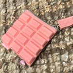 Decca C Cocoa Chocolate Pink Smells Like Chocolate! Coin Purse Pouch Bag Photo 0