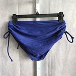 True Craft  Blue Bikini Bottoms Swimwear Swimsuit Size Medium Photo 1