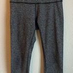 Lululemon Wunder Under 21” Heathered Black Photo 0