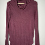 Talbots  Womens Size M Shirt Long Sleeve Blouse Top Cowl Neck Tunic Red Capsule Photo 0