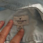 American Eagle Light Blue Button-Up Shirt Photo 1