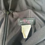 Vintage Y2K Handkerchief Asymmetrical Hem Betsey & Adam Size 8 halter neck Black Photo 8