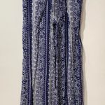 Style & Co Blue Wide Summer Pants Photo 0