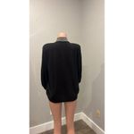 Alfred Dunner  Diamond Pattern Sweater Size 1X LA SCALA BLACK SHINE SILVER NWT#83 Photo 14