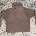 Cyrus Brown Turtleneck Sweater Photo 0