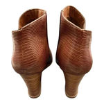 Journee Collection Brown Wedge Ankle Boots Photo 3