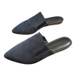 Jenni Kayne  Women's Suede Mule Navy Blue Size 36 Photo 2