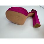 Azalea Wang Penelope Platform High Heels Studded Ankle Strap Size 9 Pink Photo 5