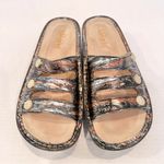 Alegria Fiona FIO-252 Metallic Adjustable Women's 7.5 38 EUR Brown Leather NWOT Photo 3
