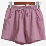 High Waist Shorts Pink Size L Photo 0