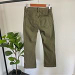 frame denim Frame Le Crop Mini Boot Washed Army Green Pants Size 24 Photo 7