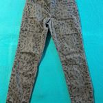 Tribal Audrey Women Sz 4 Jeggings Jeans Pants Mid Rise Ankle Leopard Pull On Photo 0