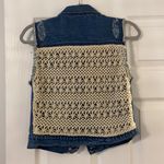 Miss Me  Jeans Jacket/Vest size S excellent condition length 19” bust 30” Photo 3