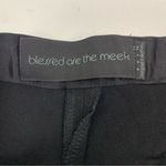 Blessed‎ Are The Meek Black Shorts 4 Dressy Pockets Tailored Photo 3