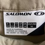 Salomon  acti lite shorts women Bermuda tan hiking camping outdoors Sz 10 Photo 6