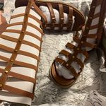 Wild Pair NIB  9 Brown tall gladiator sandals Photo 9