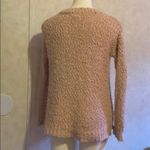 Rhapsody  pink blush chunky knit sweater Photo 3