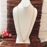 Origami Owl Gold Tone Double Chain Necklace 16.5" Photo 6
