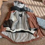 NILS Ski Jacket Size 2 brown and blue Photo 4