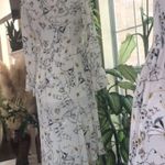 ASOS  Brand Autumn Floral Asymmetrical Midi Dress Photo 5