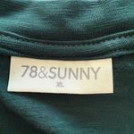 78&Sunny Merrit Island Short Sleeve Tee Green XL NWT Photo 5