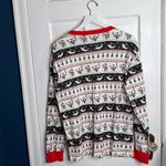 Disney Women’s The Nightmare Before Christmas Fair Isle Pajama Top W1983 Sz L Red Size L Photo 6