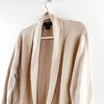 Rachel Zoe  Long Sleeve Open Cardigan Duster Sweater Tan Beige Medium Photo 7