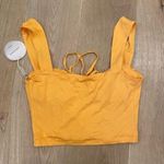 Camila Coelho  Daisy Crop Top in Orange Photo 2