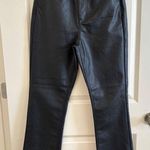 tgla Faux Leather Super High Rise Bootcut Pants Junior's 9/29 Black Photo 0