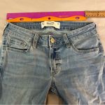 Hollister  4S (27” Waist, Short Length) Low Rise Bootcut Jeans, Medium Wash Denim Photo 3
