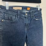 Pilcro  No. 27 Full Flare Dark Wash Stretch Denim Jeans Womens Size 27 Photo 2