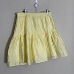 Bardot  Buttercup Yellow Skirt Textured L/10 Photo 3